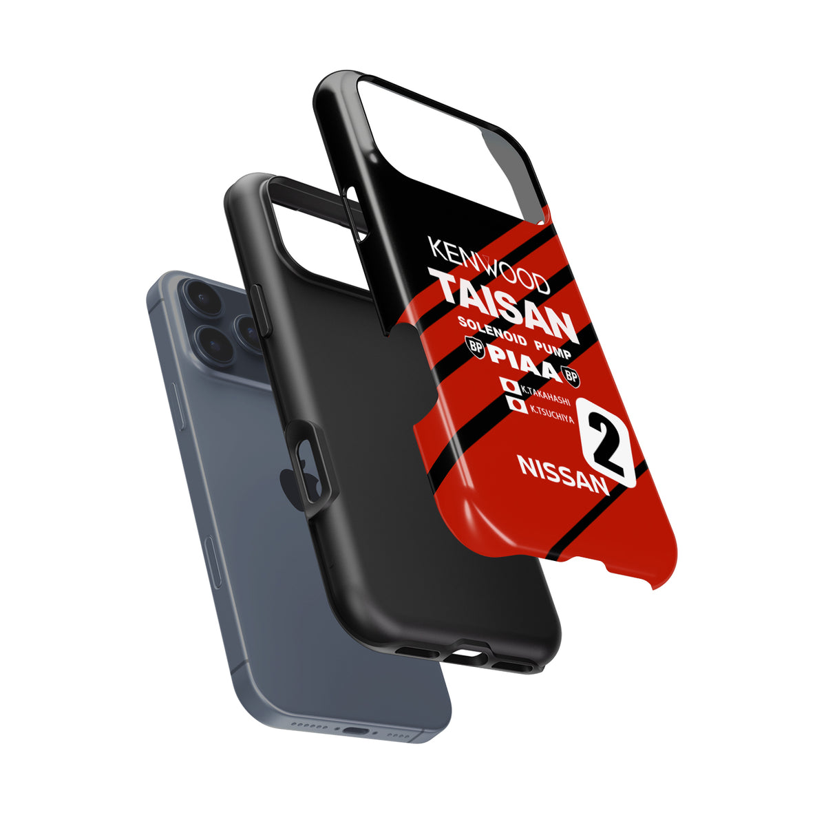 Race-Ready Style: Nissan Skyline GT-R TAISAN BNR32 Phone Case