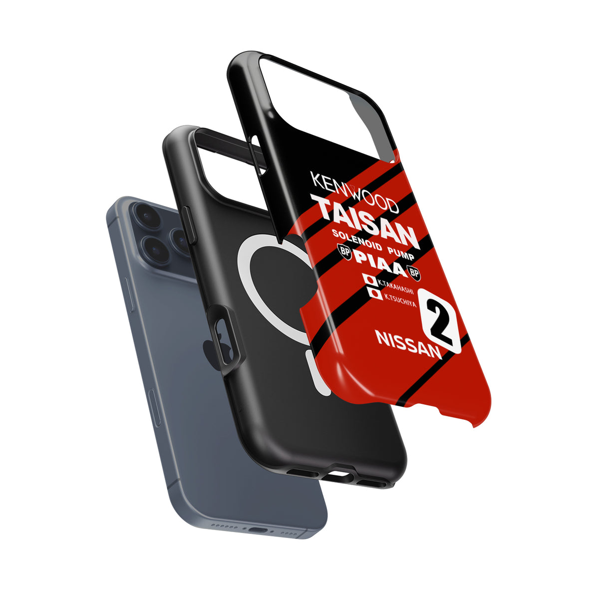 Race-Ready Style: Nissan Skyline GT-R TAISAN BNR32 Phone Case