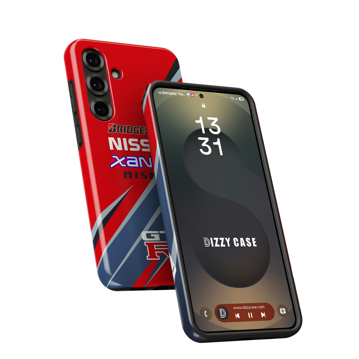 Nissan XANAVI NISMO GT-R34 Livery Phone Case: Bold Racing Style & Protection