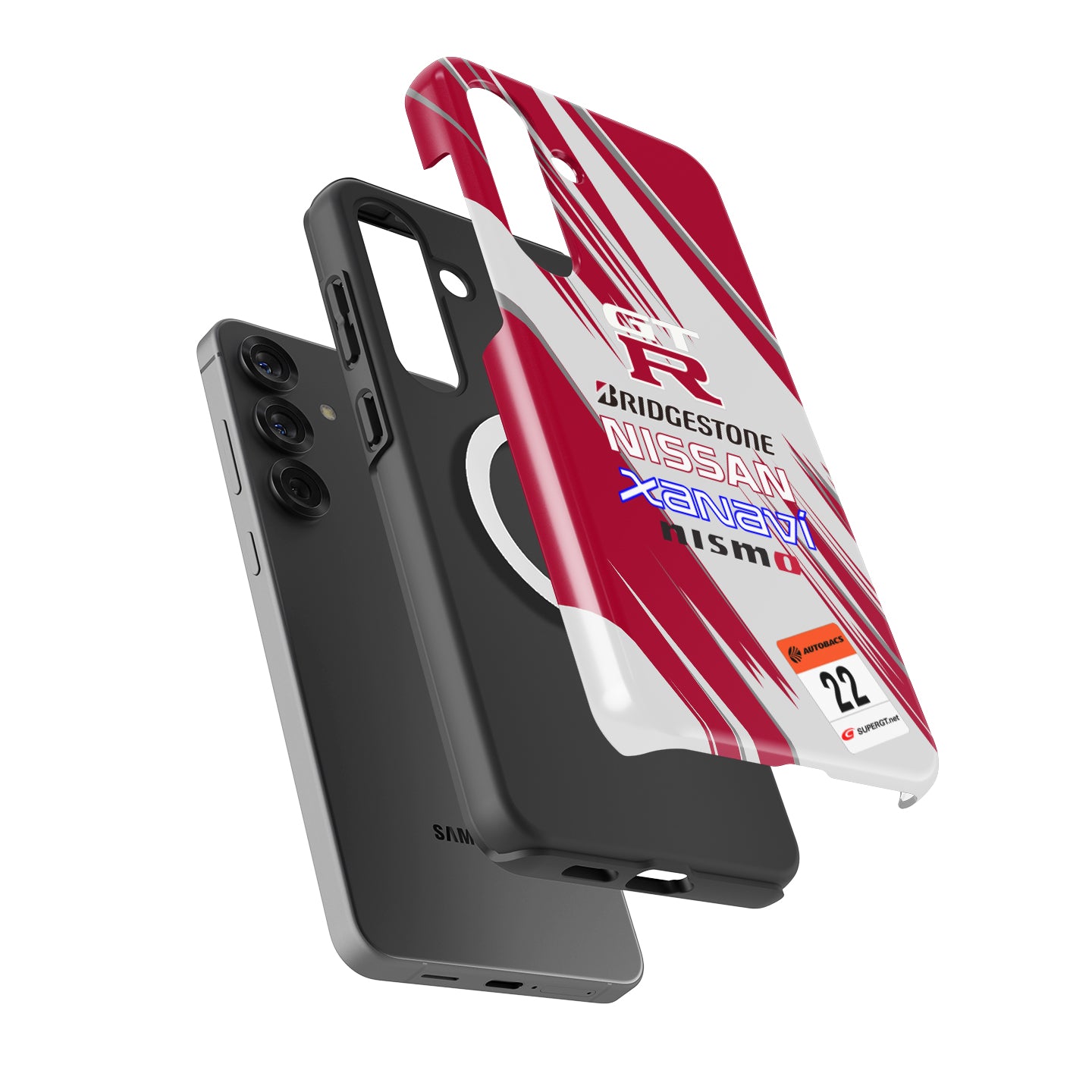 Nissan XANAVI NISMO GT-R '03 Livery Phone Case: Race-Ready Protection