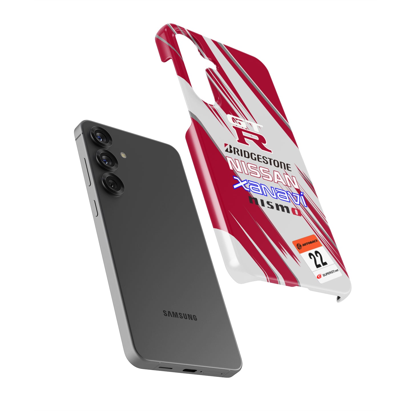 Nissan XANAVI NISMO GT-R '03 Livery Phone Case: Race-Ready Protection