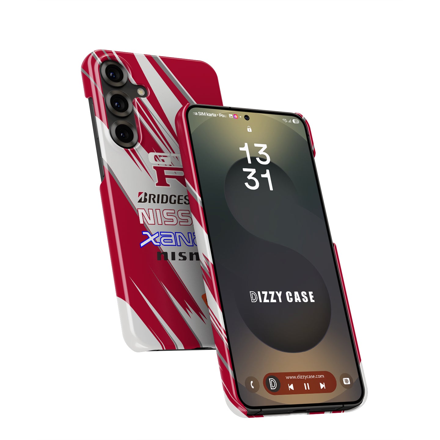Nissan XANAVI NISMO GT-R '03 Livery Phone Case: Race-Ready Protection
