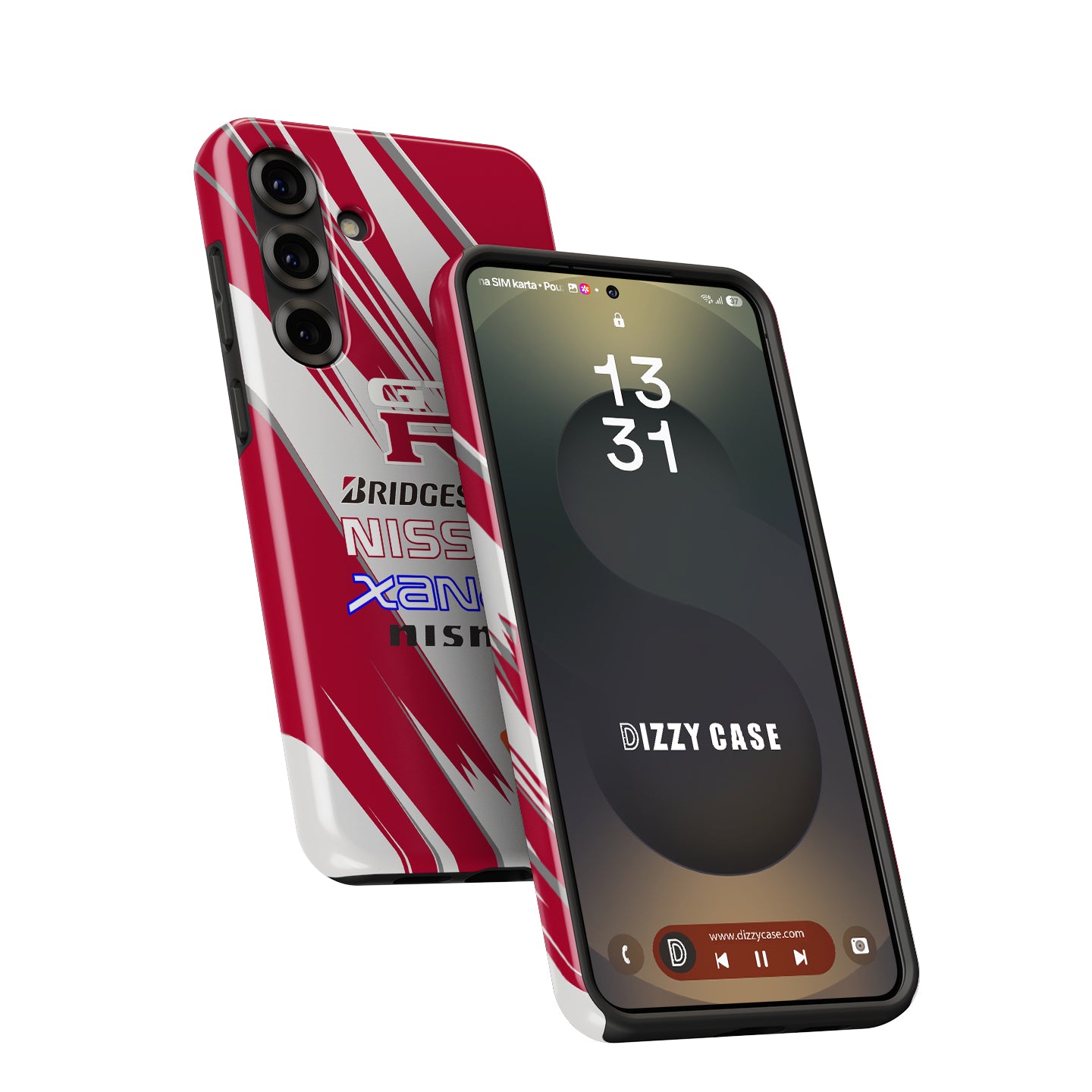 Nissan XANAVI NISMO GT-R '03 Livery Phone Case: Race-Ready Protection