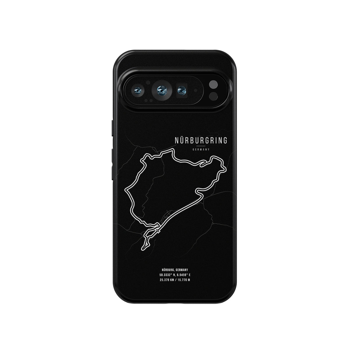 Nurburgring F1 Track Map Google Phone Case
