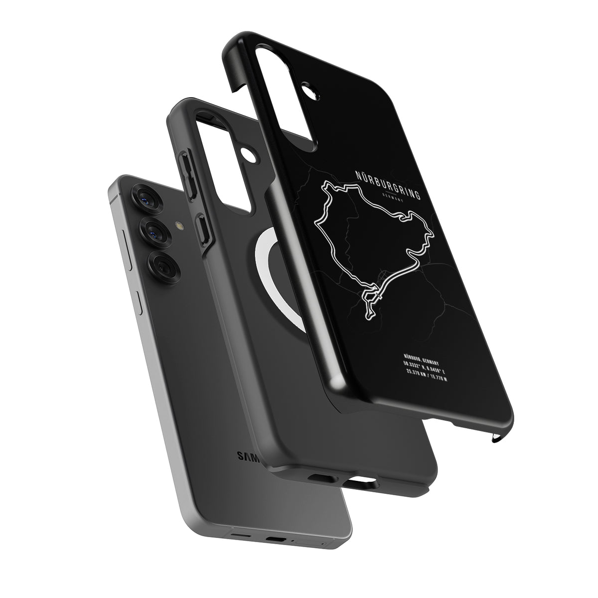 Nurburgring F1 Track Map Samsung Phone Case