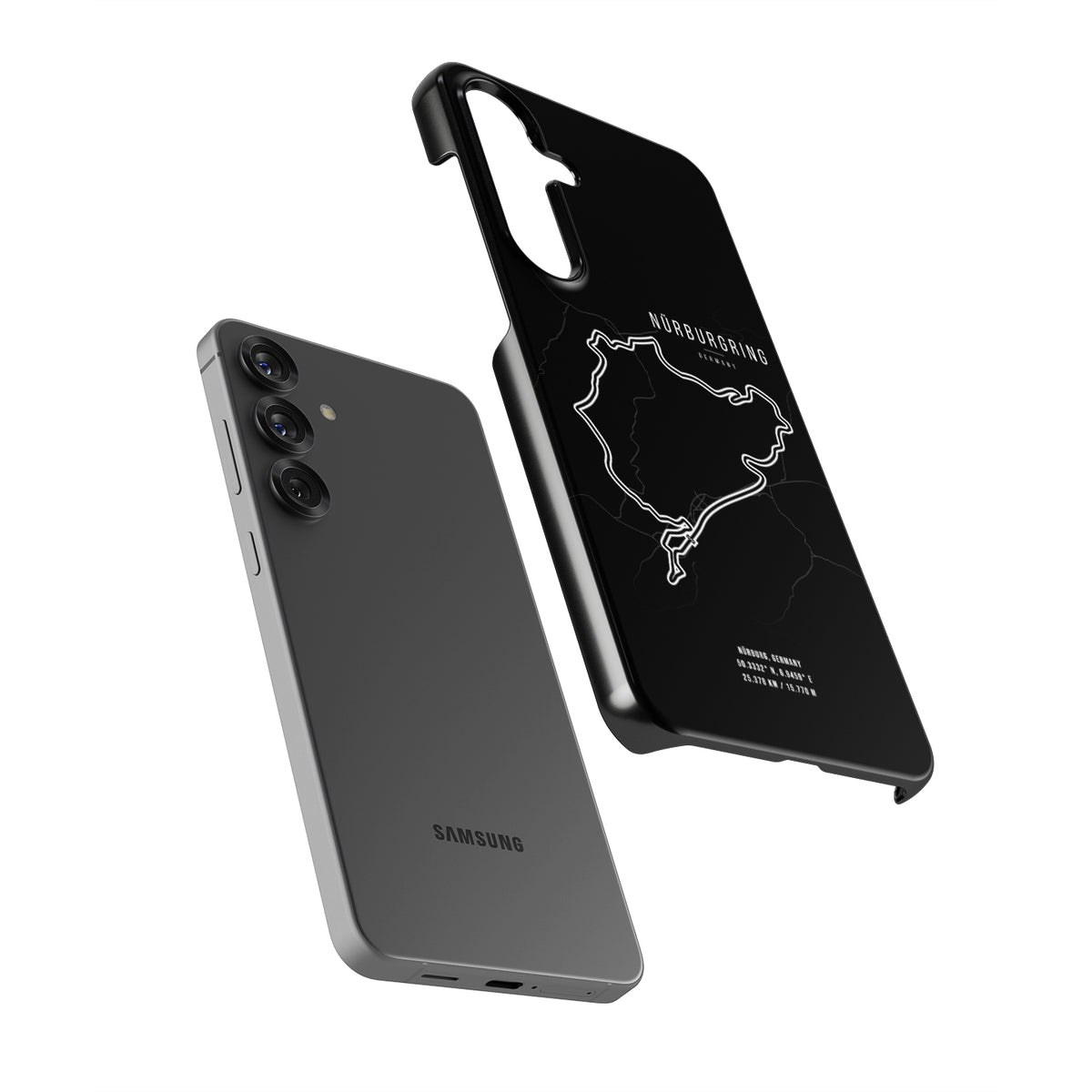 Nurburgring F1 Track Map Samsung Phone Case