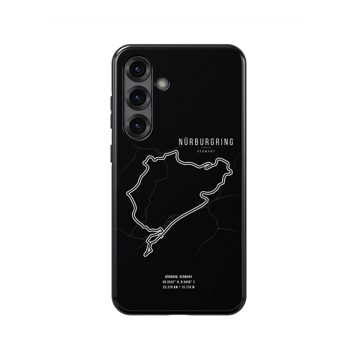 Nurburgring F1 Track Map Samsung Phone Case