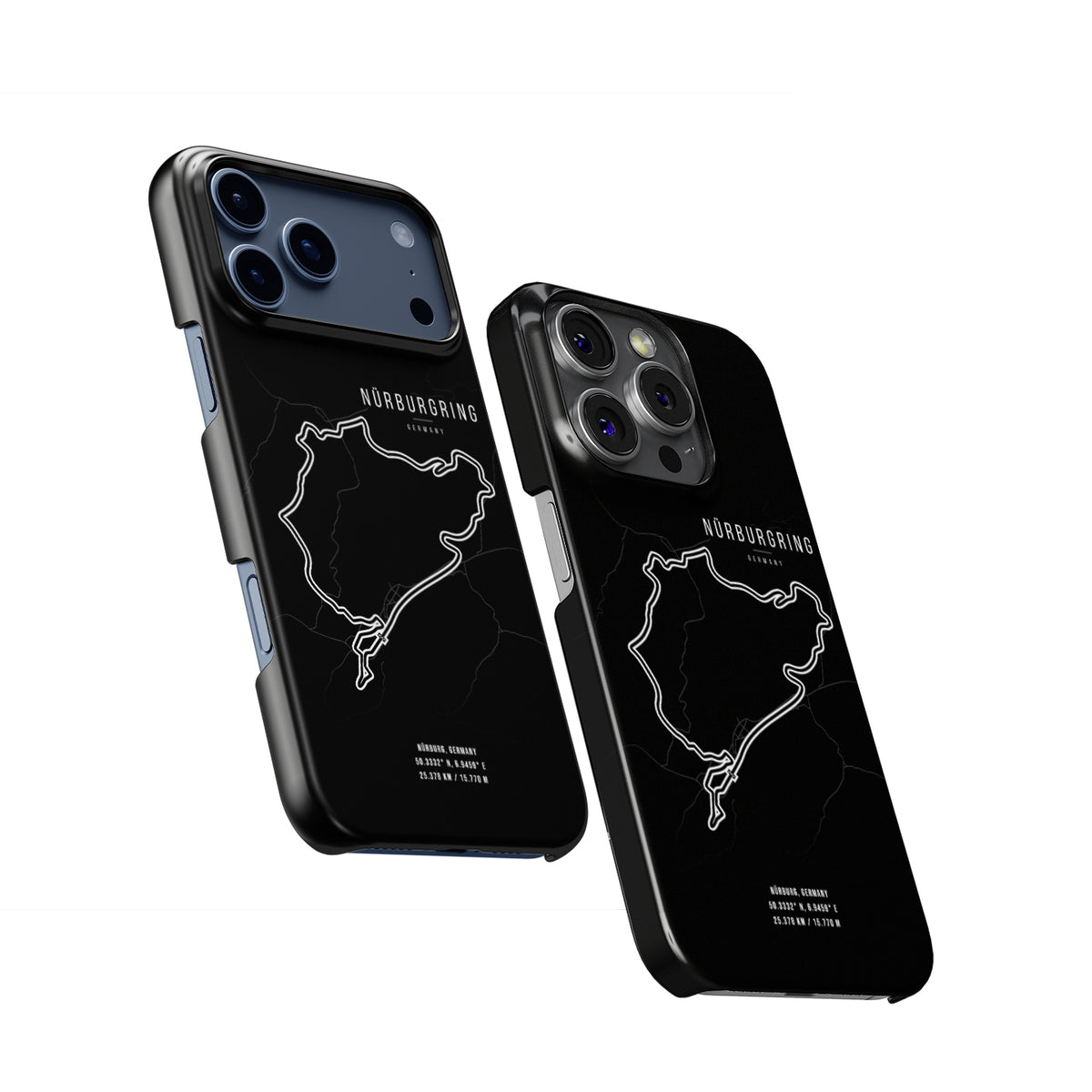 Nurburgring F1 Track Map Formula 1 racing iPhone case view 2