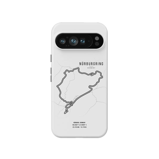Nurburgring F1 Racing Google Pixel Case – The Challenge of the Green Hell