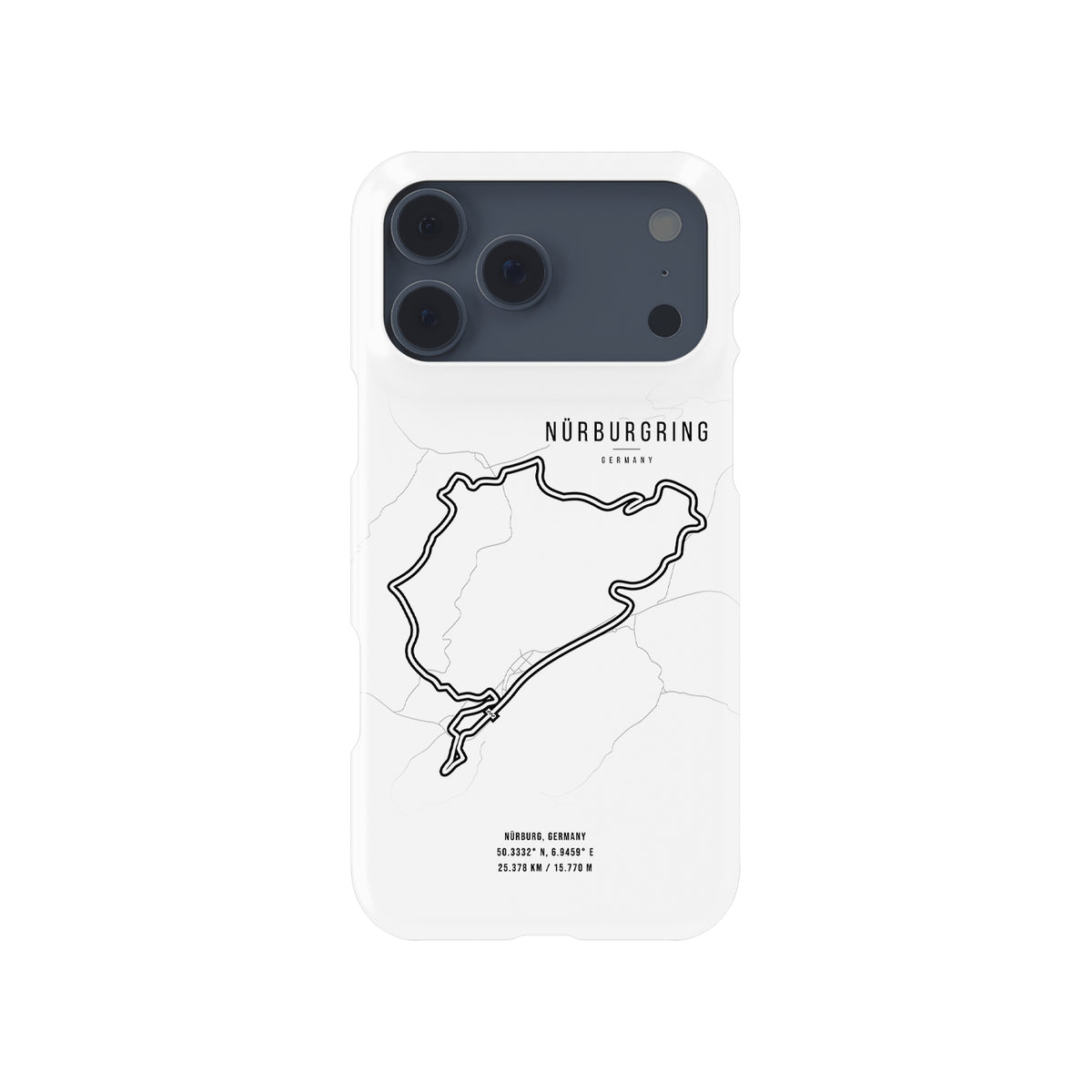 Nurburgring F1 Track – Feel the Speed of the Green Hell Formula 1 racing iPhone case view 1