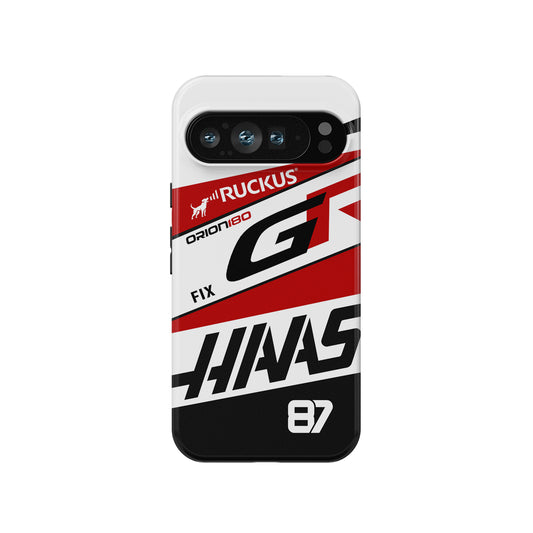 Oliver Bearman #87 Haas Livery - Case for Pixel 11 Pro XL