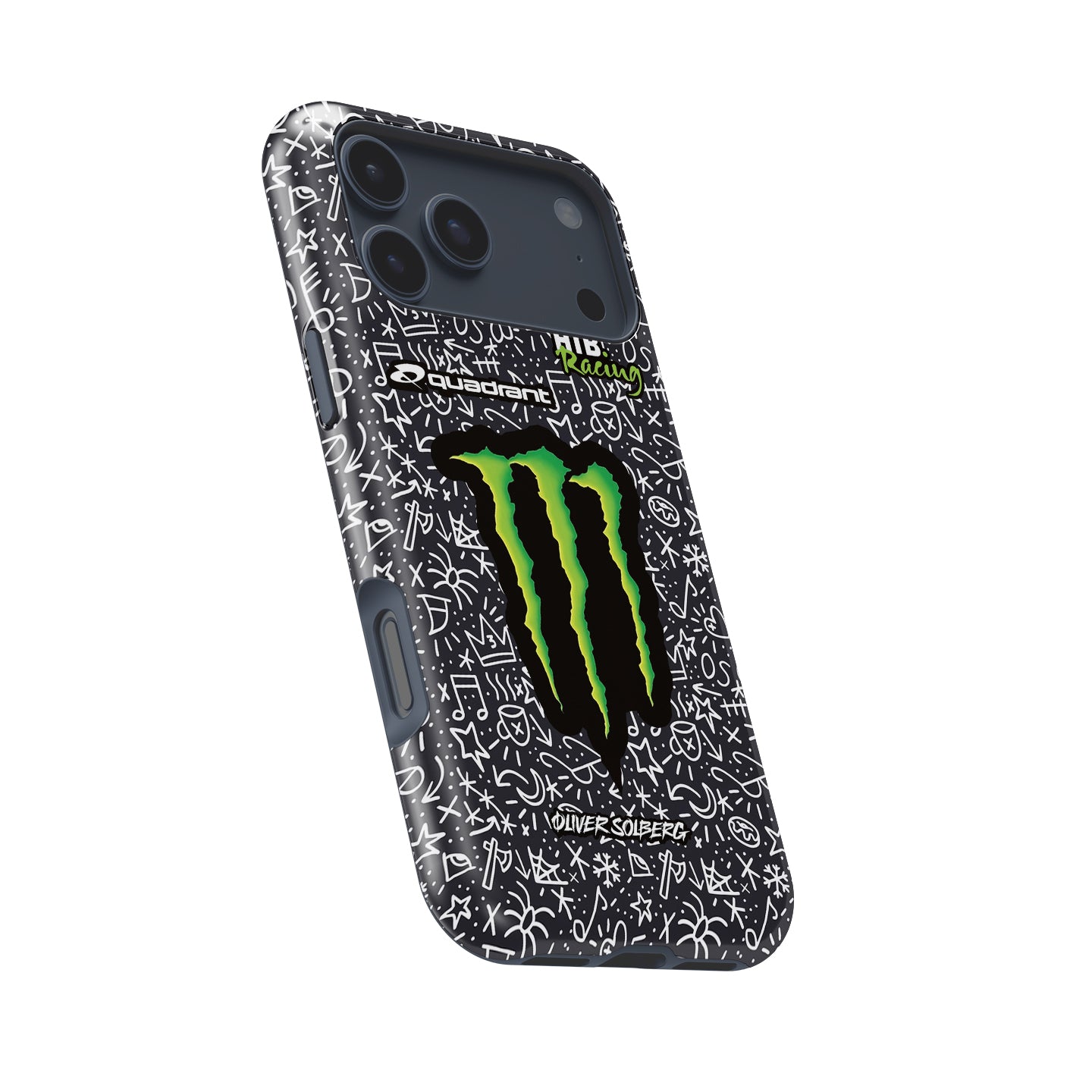 Oliver Solberg 2025 Estonia Victory Phone Case – Doodle Livery Tribute (for iPhone)