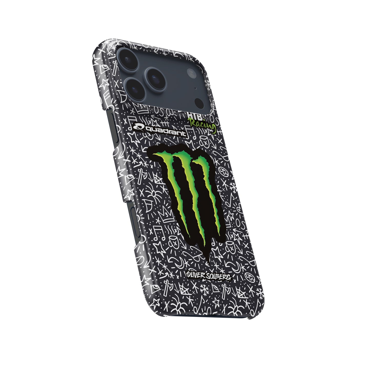 Oliver Solberg 2025 Estonia Victory Phone Case – Doodle Livery Tribute (for iPhone)