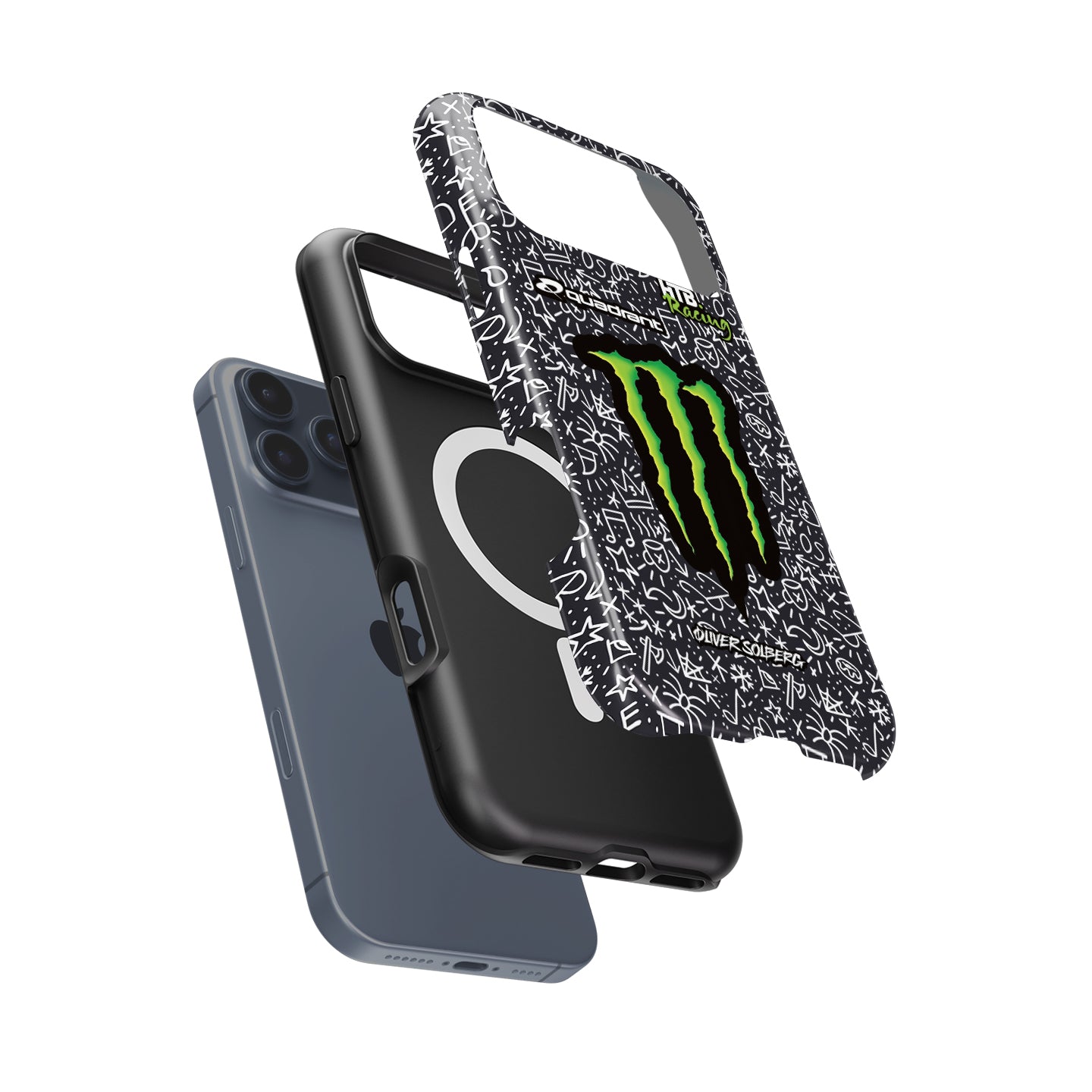 Oliver Solberg 2025 Estonia Victory Phone Case – Doodle Livery Tribute (for iPhone)