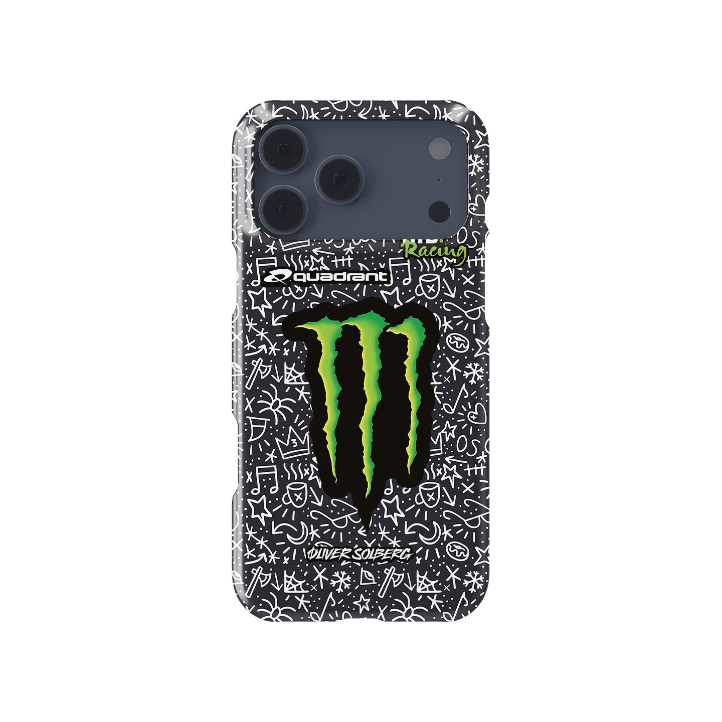Oliver Solberg 2025 Estonia Victory Phone Case – Doodle Livery Tribute (for iPhone)