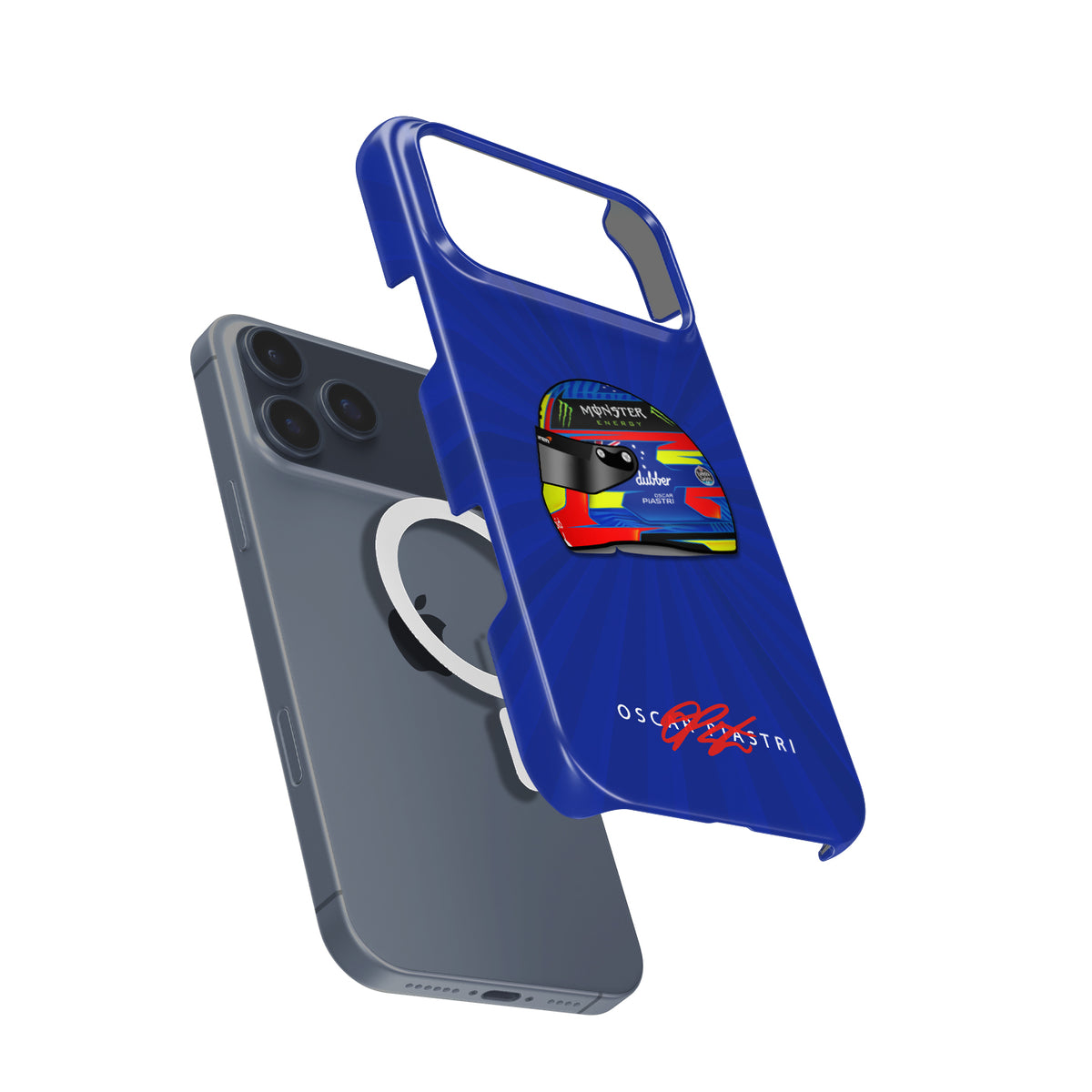 Oscar Piastri 2024 Helmet Edition Phone Case