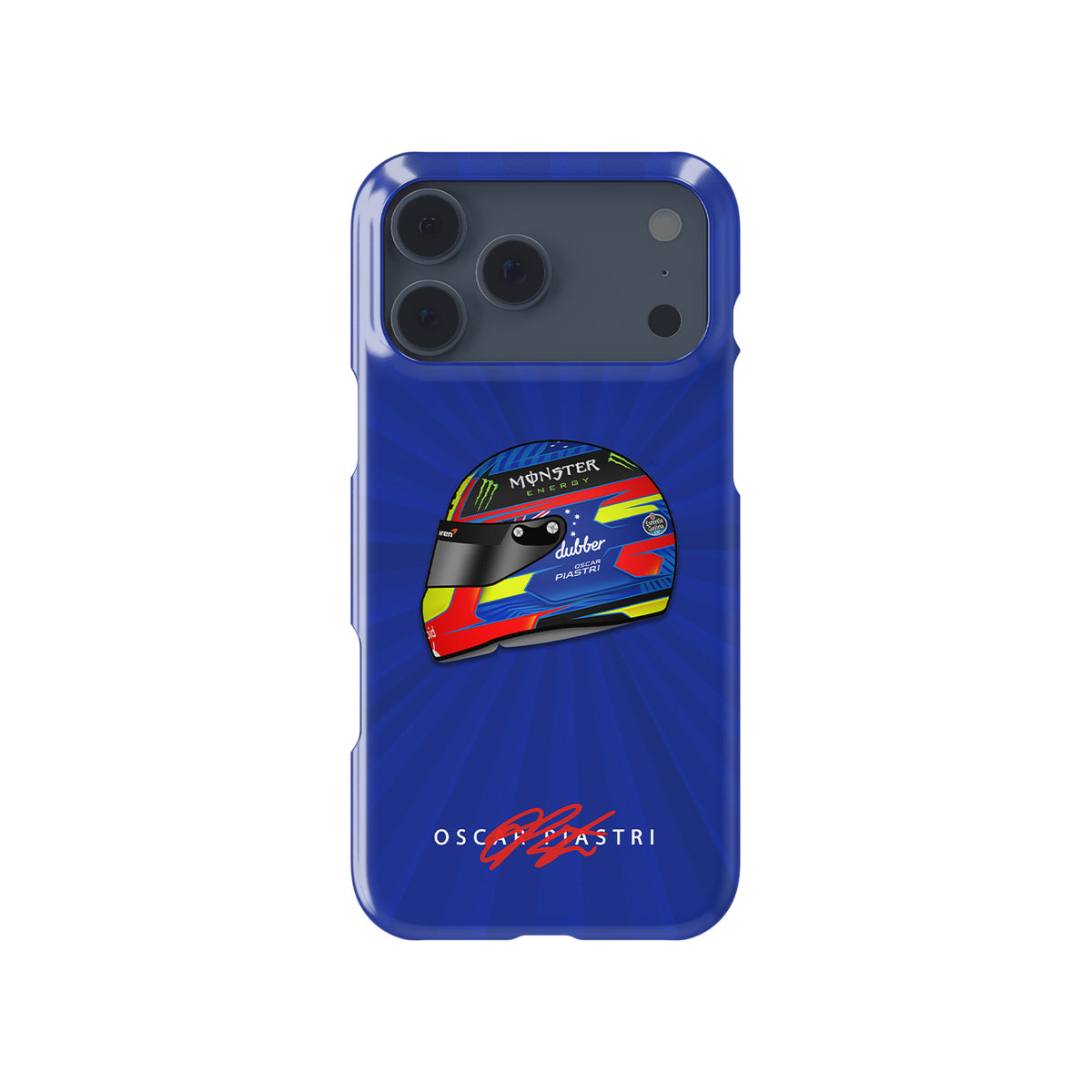 Oscar Piastri 2024 Helmet Edition Phone Case