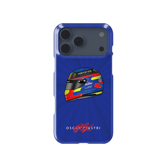 Oscar Piastri 2024 Helmet Edition Formula 1 racing iPhone case view 1