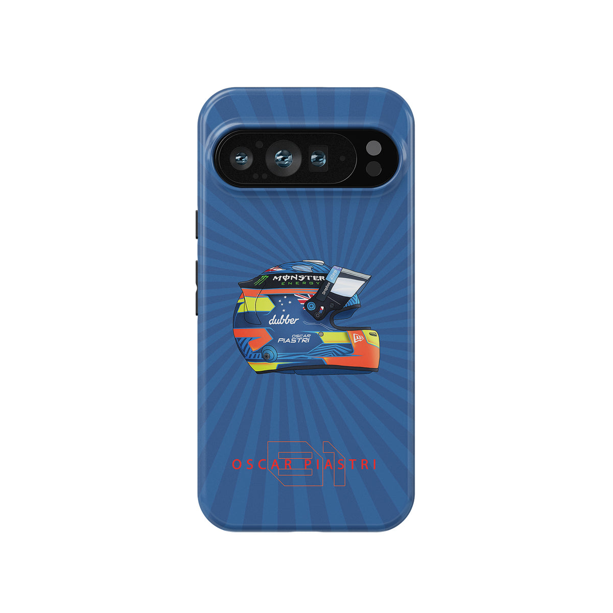 Oscar Piastri McLaren F1 2024 Helmet Case – Available for Google, OnePlus, Xiaomi