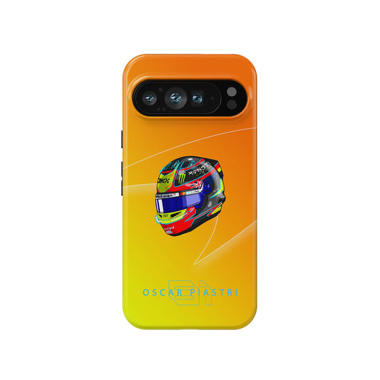Oscar Piastri 2025 Helmet Phone Case – Multi-Device Australian Heritage Edition (Pixel, Xiaomi, OnePlus, Huawei)