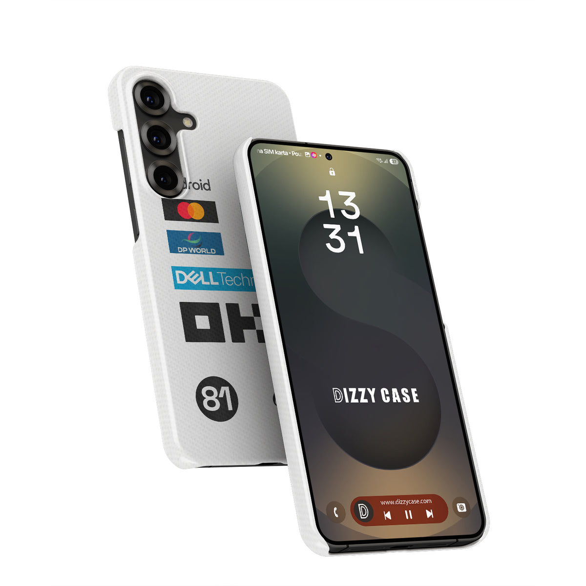 Oscar Piastri 2025 Monaco GP Phone Case – McLaren White Race Suit Edition (For Samsung)