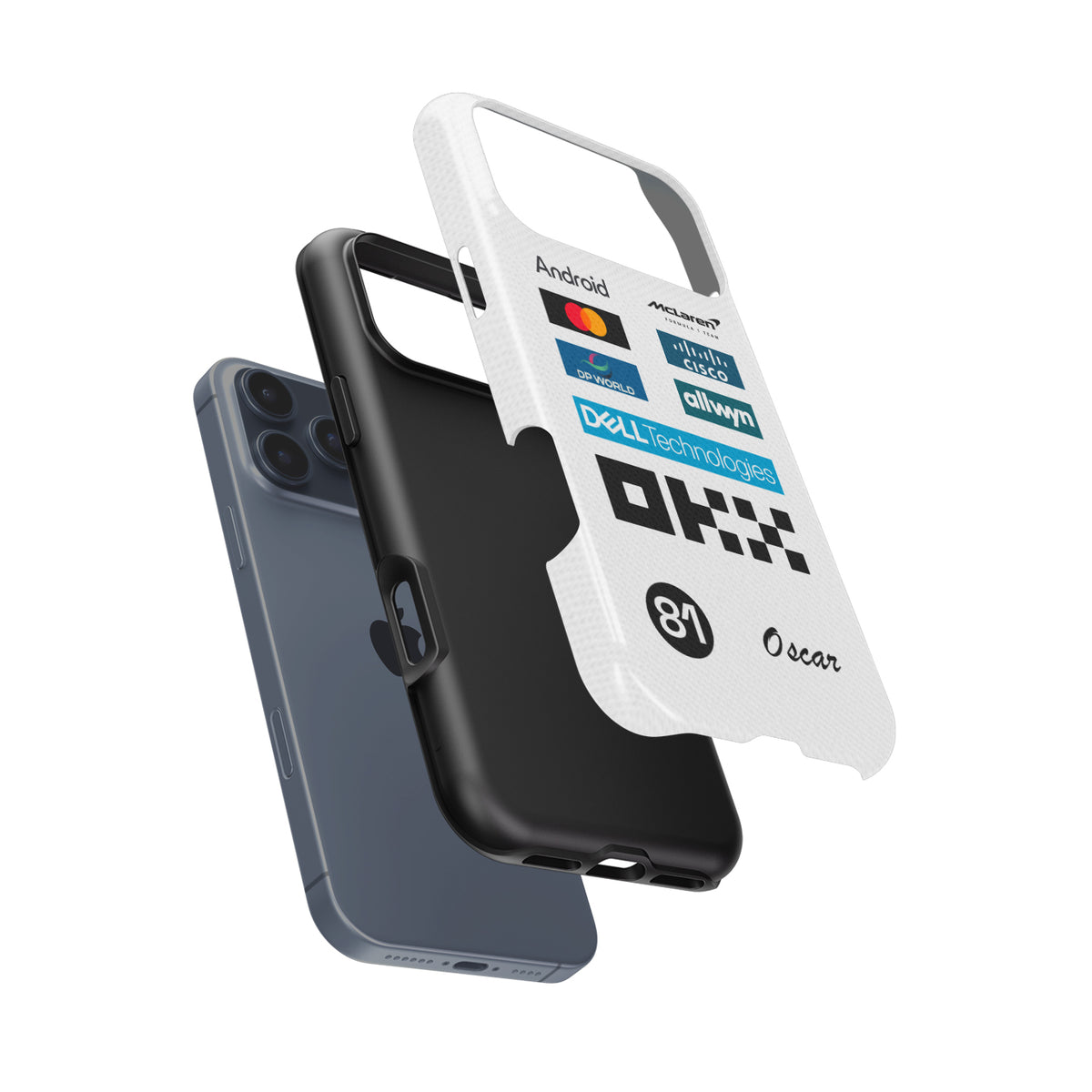 Oscar Piastri 2025 Monaco GP Phone Case – McLaren White Race Suit Edition (For Pixel, Xiaomi, OnePlus, Huawei)