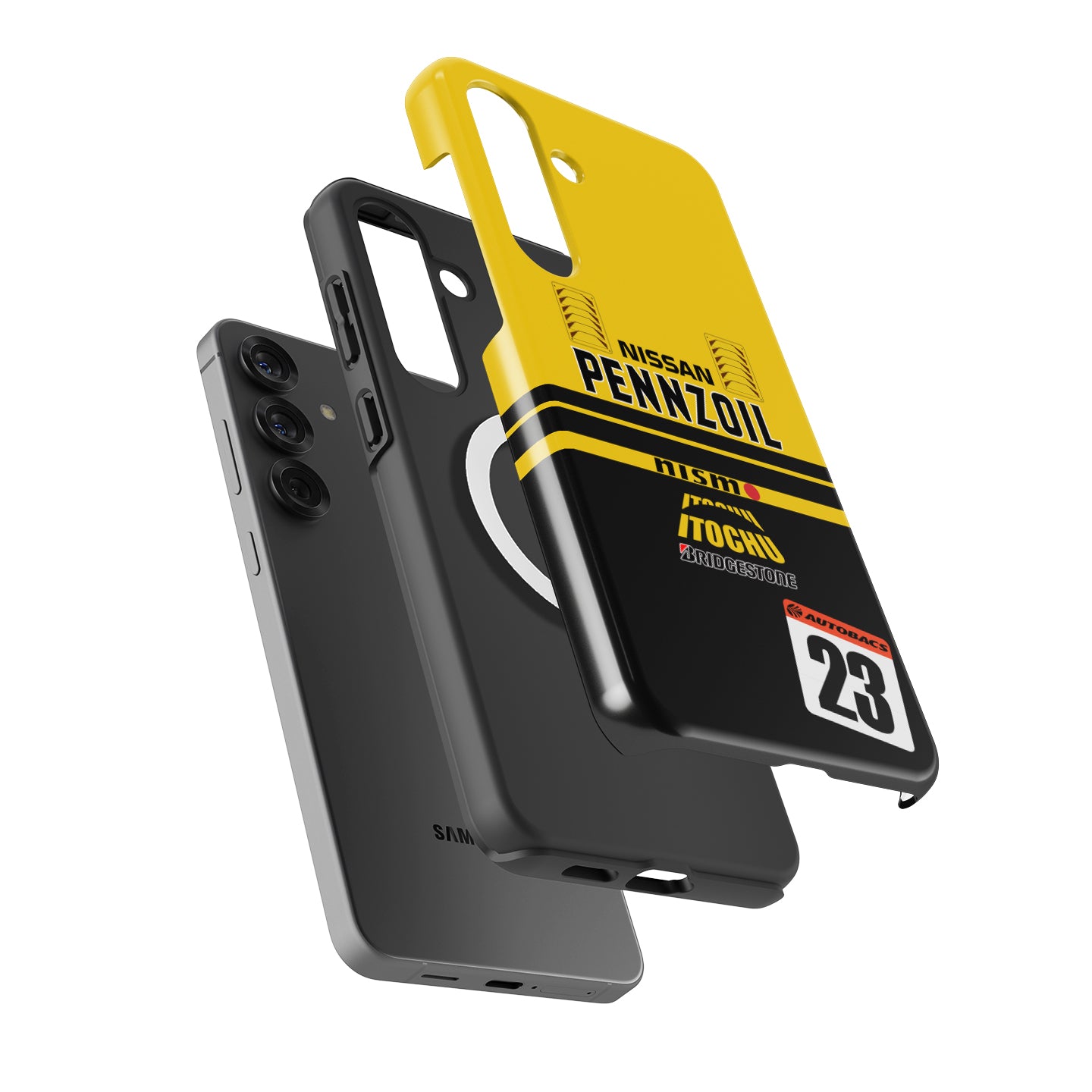 Nissan Skyline R34 GT-R NISMO PENNZOIL Phone Case for Motorsport Fans
