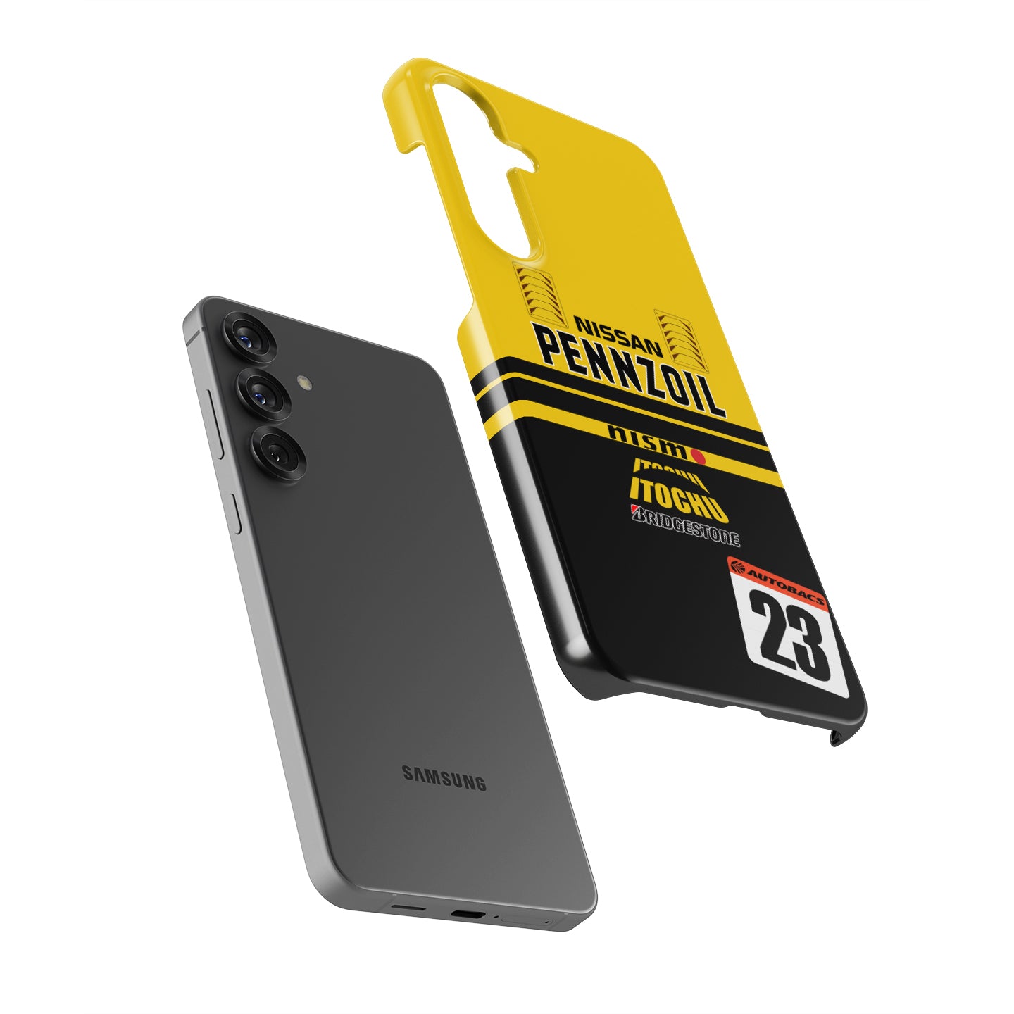 Nissan Skyline R34 GT-R NISMO PENNZOIL Phone Case for Motorsport Fans