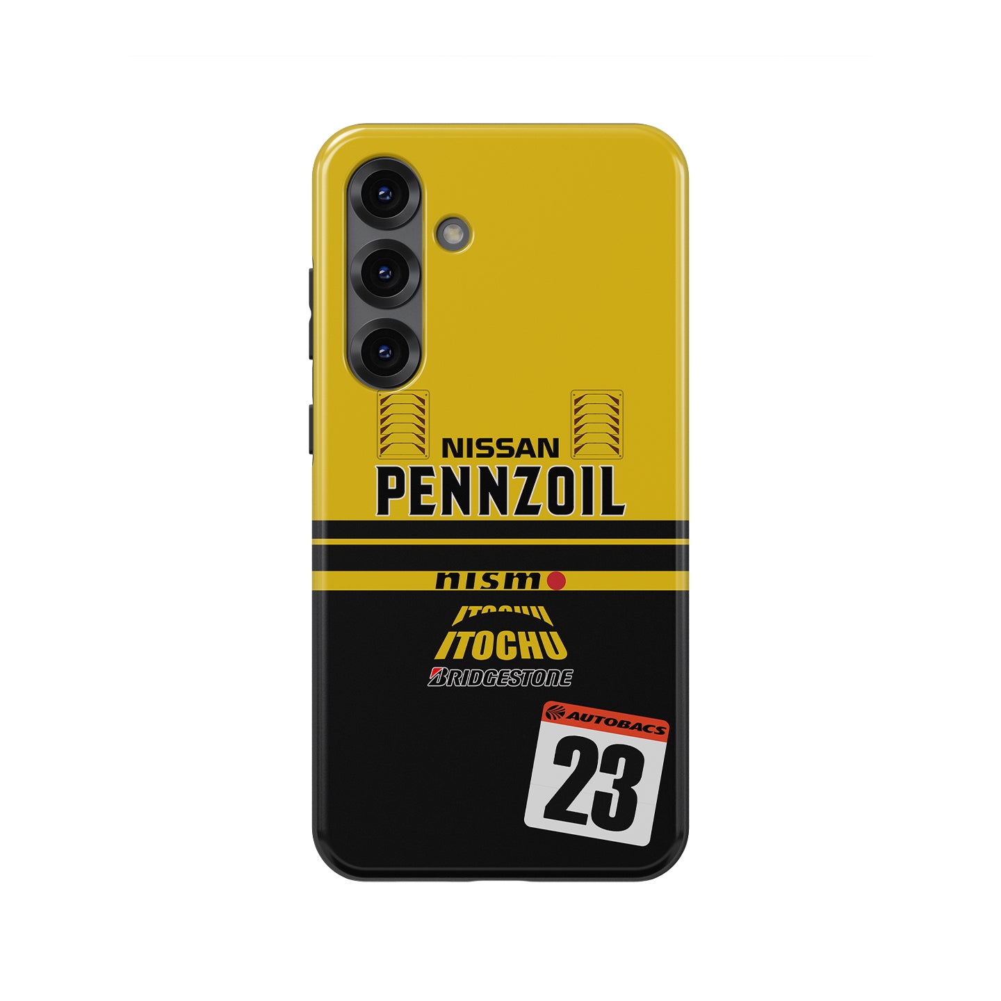 PENNZOIL R34 GT-R Livery Phone Case – Unleash Your Inner Racer