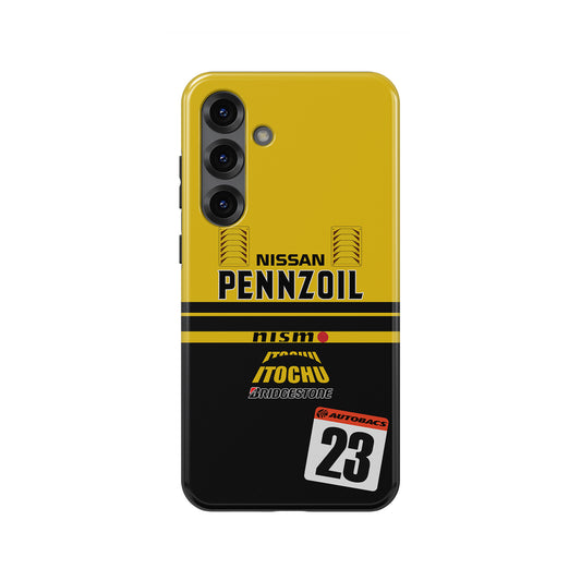 Nissan Skyline R34 GT-R NISMO PENNZOIL Phone Case for Motorsport Fans