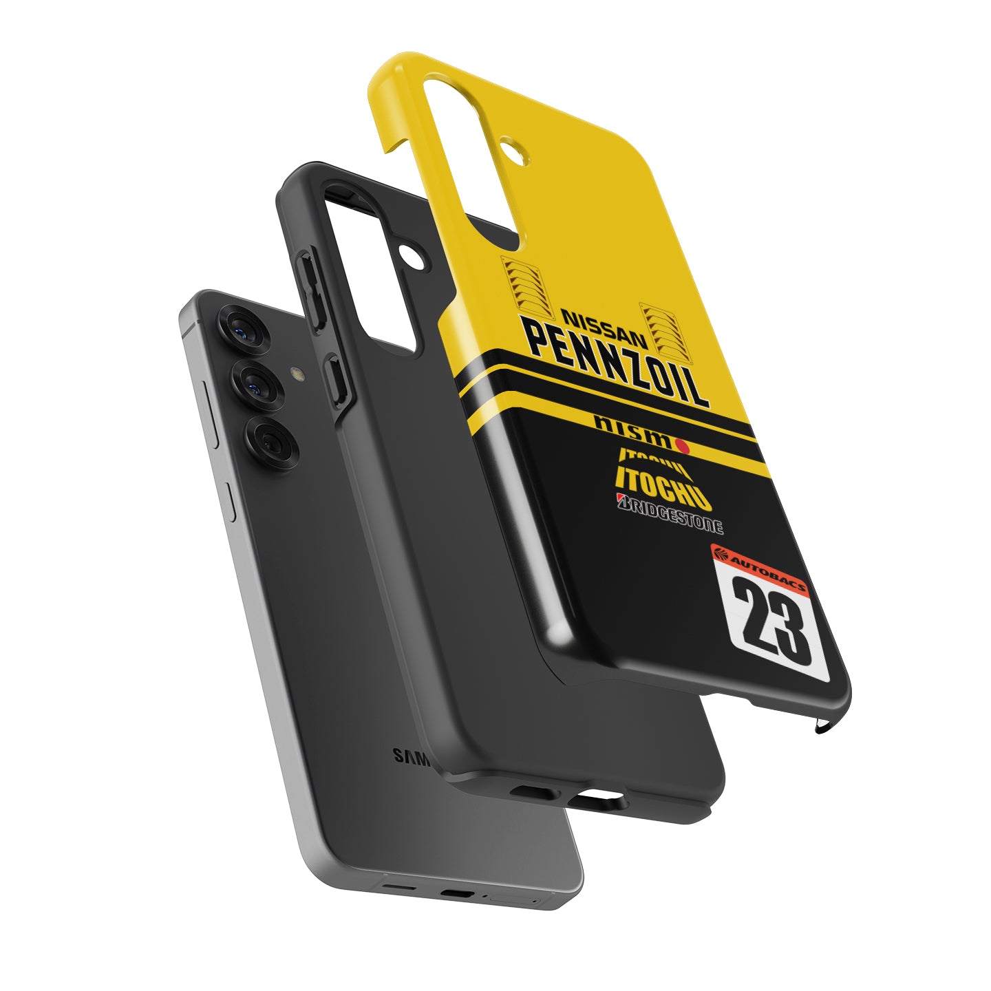 PENNZOIL R34 GT-R Livery Phone Case – Unleash Your Inner Racer