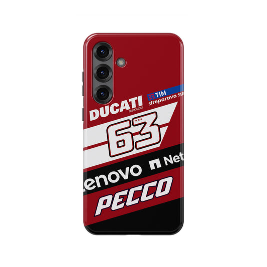 Pecco Bagnaia #63 Ducati Design - Samsung Galaxy Case