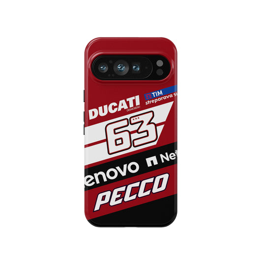 Pecco Bagnaia #63 Ducati Livery - Case for Pixel 10