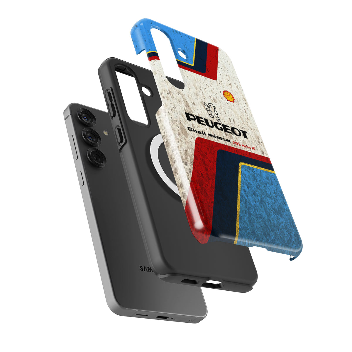 1985 Peugeot 205 T16 Rally Livery Phone Case - Iconic Rally Design