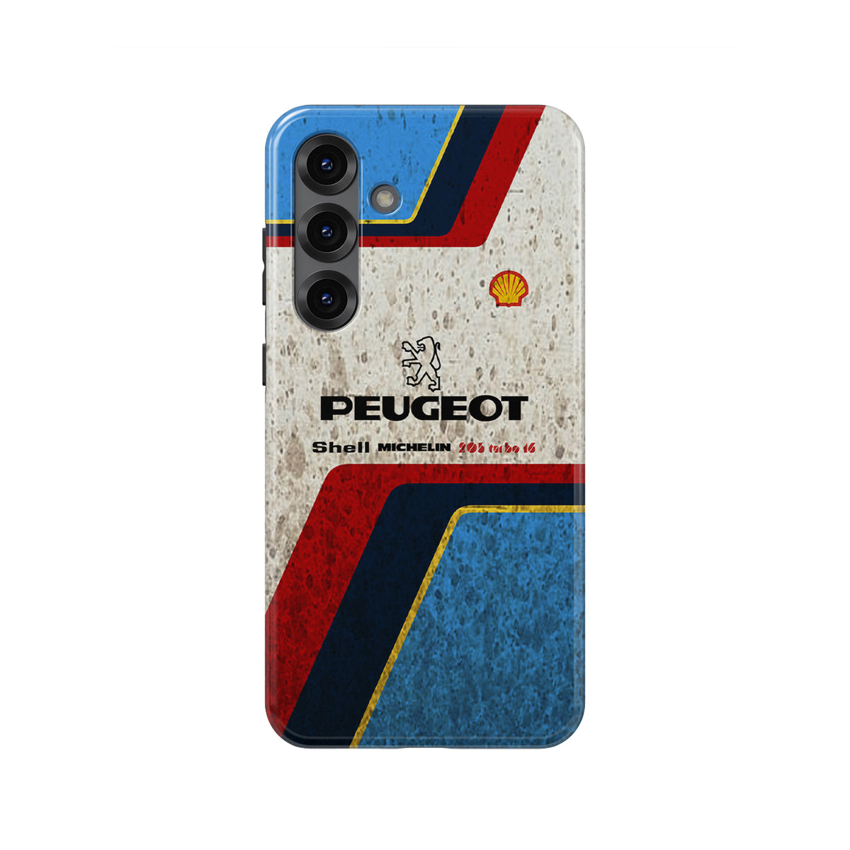 1985 Peugeot 205 T16 Rally Livery Phone Case - Iconic Rally Design