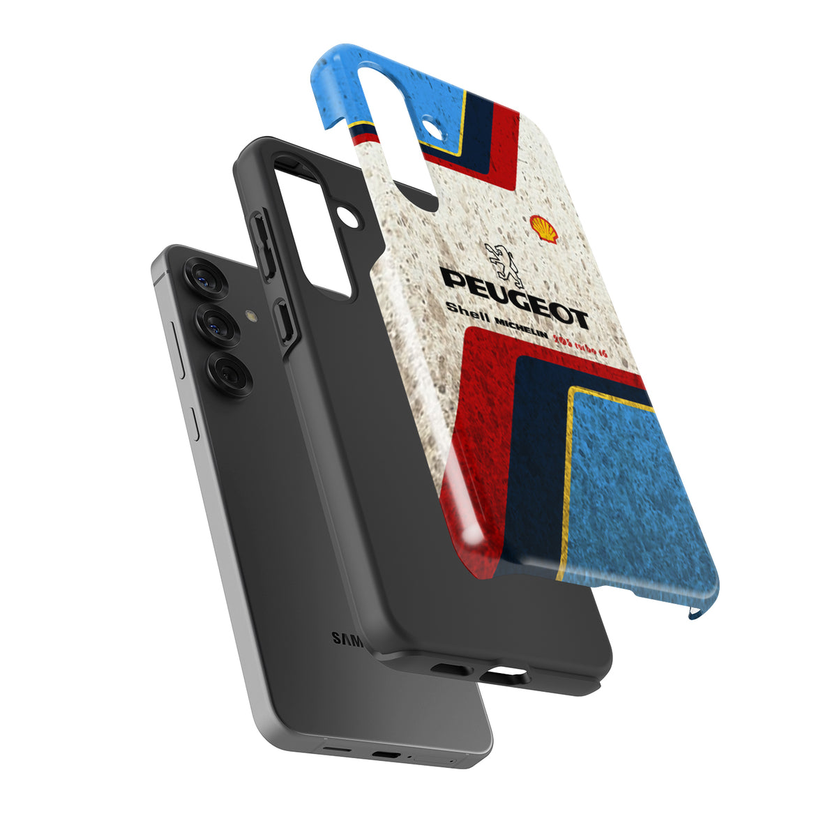 1985 Peugeot 205 T16 Rally Livery Phone Case - Iconic Rally Design