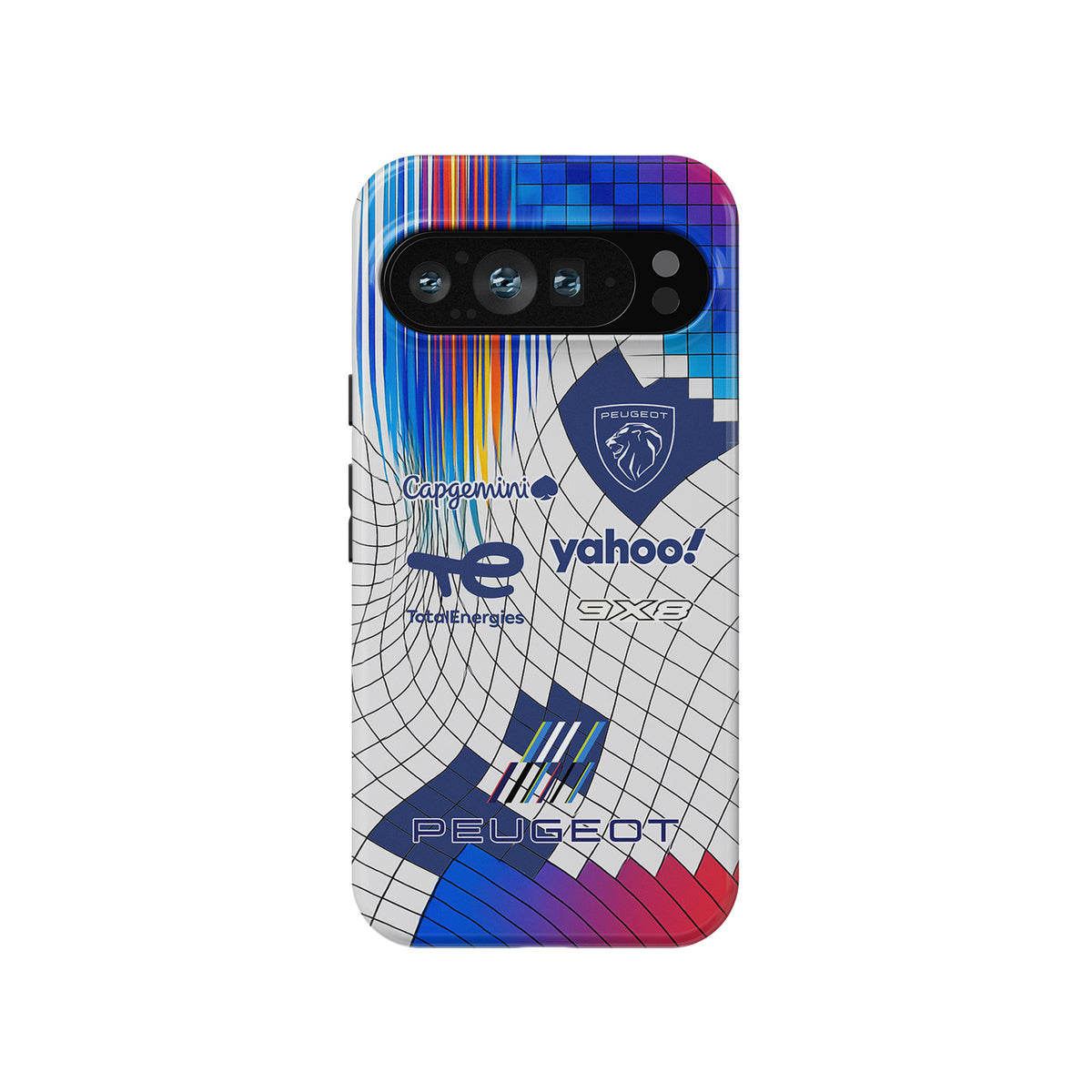 Peugeot 9X8 Le Mans 100th Anniversary Phone Case – Clean Tribute for Pixel, Xiaomi, OnePlus, Huawei