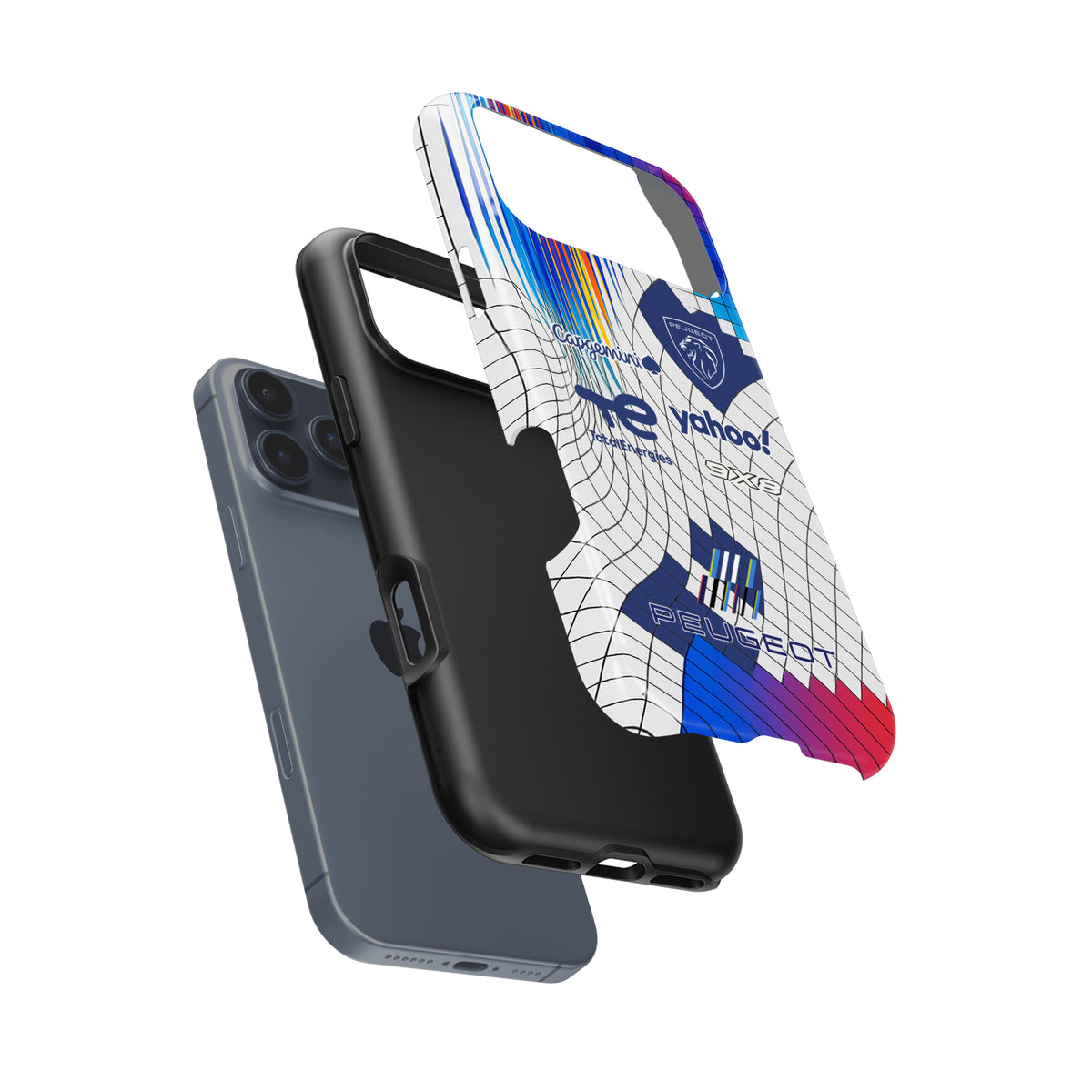 Peugeot 9X8 Le Mans 100th Anniversary Phone Case – Clean Tribute for Pixel, Xiaomi, OnePlus, Huawei