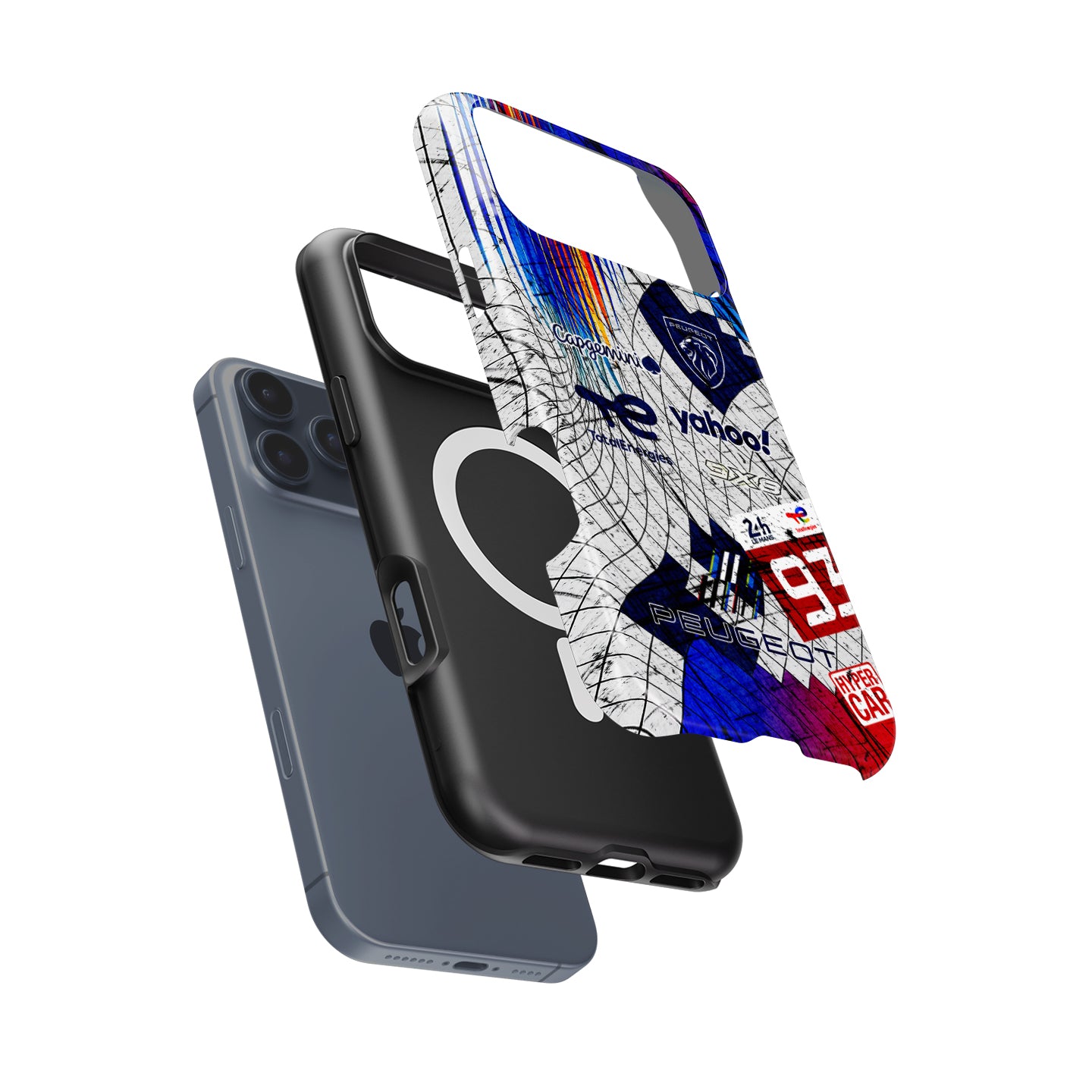Peugeot 9X8 Le Mans 100th Anniversary Phone Case – Hypercar Tribute Livery (Race-Worn Edition)