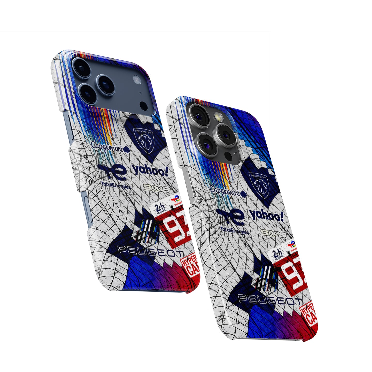 Peugeot 9X8 Le Mans 100th Anniversary Phone Case – Hypercar Tribute Livery (Race-Worn Edition)