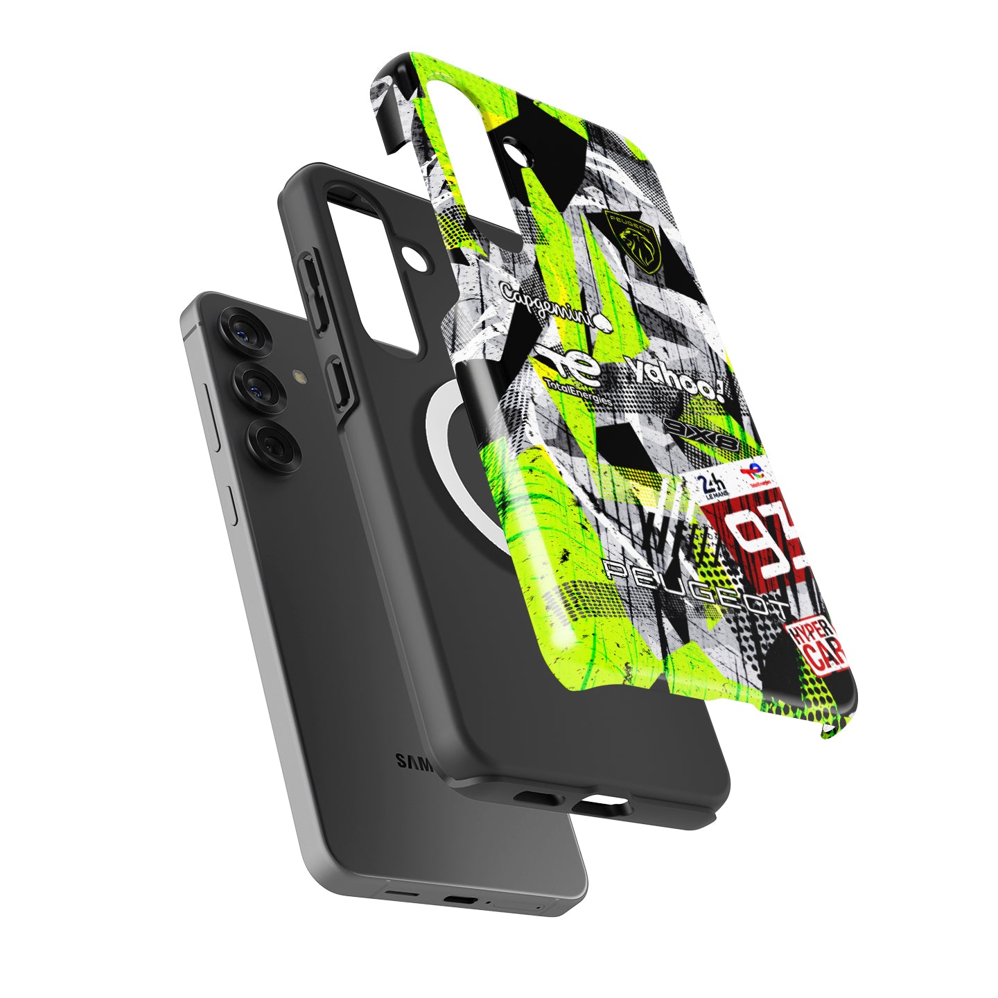 Peugeot 9X8 Hypercar Phone Case – #93 Track Edition for Samsung