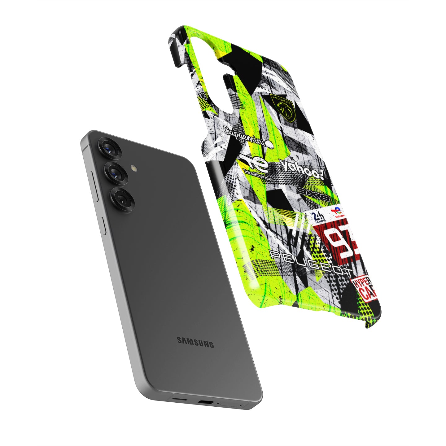 Peugeot 9X8 Hypercar Phone Case – #93 Track Edition for Samsung