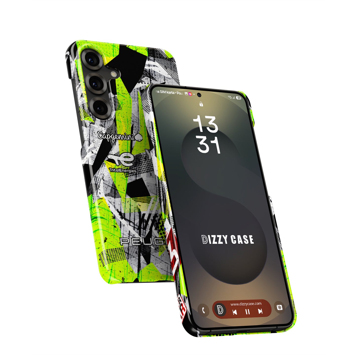 Peugeot 9X8 Hypercar Phone Case – #93 Track Edition for Samsung