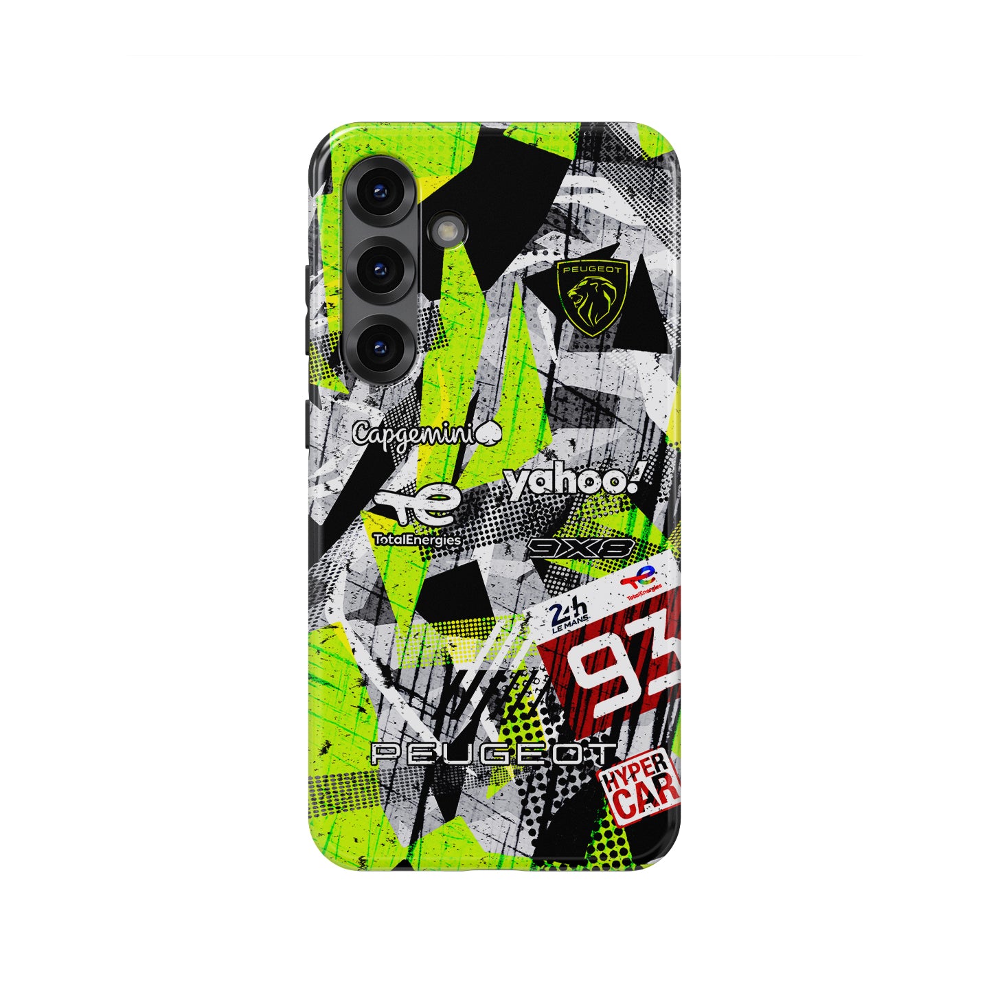 Peugeot 9X8 Hypercar Phone Case – #93 Track Edition for Samsung