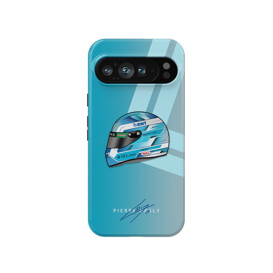 Formula 1 Pierre Gasly 2024 Helmet Design Google Case