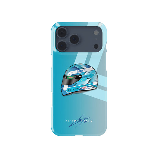 Pierre Gasly 2024 Helmet Formula 1 racing iPhone case view 1