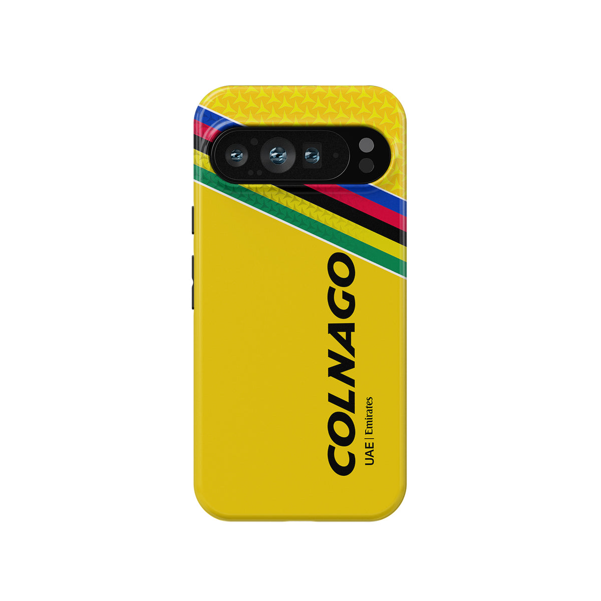 Pogačar 2025 Tour de France Colnago Y1RS Phone Case – Yellow Victory Edition (Pixel, OnePlus, Xiaomi, Huawei)