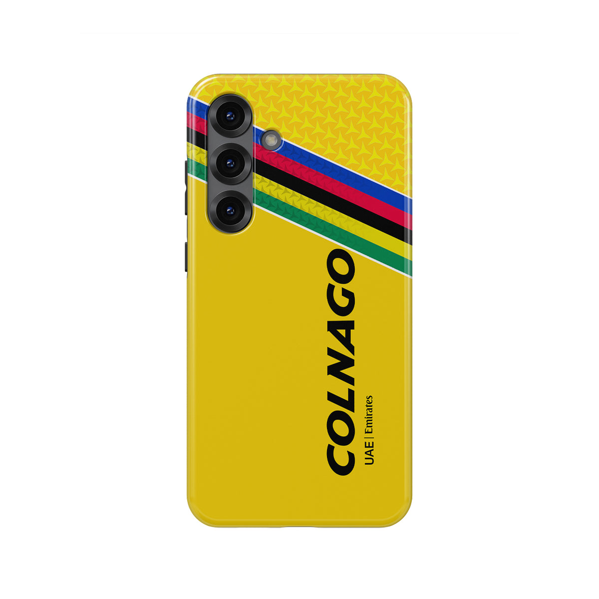 Pogačar 2025 Tour de France Colnago Y1RS Phone Case – Yellow Victory Edition (for Samsung)