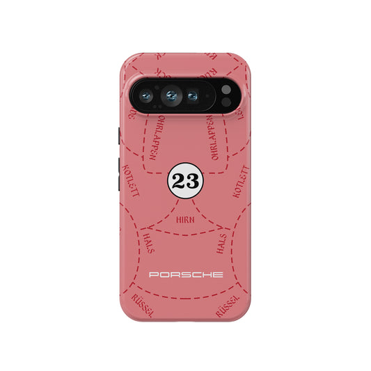 Sleek & Tough: Porsche 911 RSR Pink Pig Phone Case