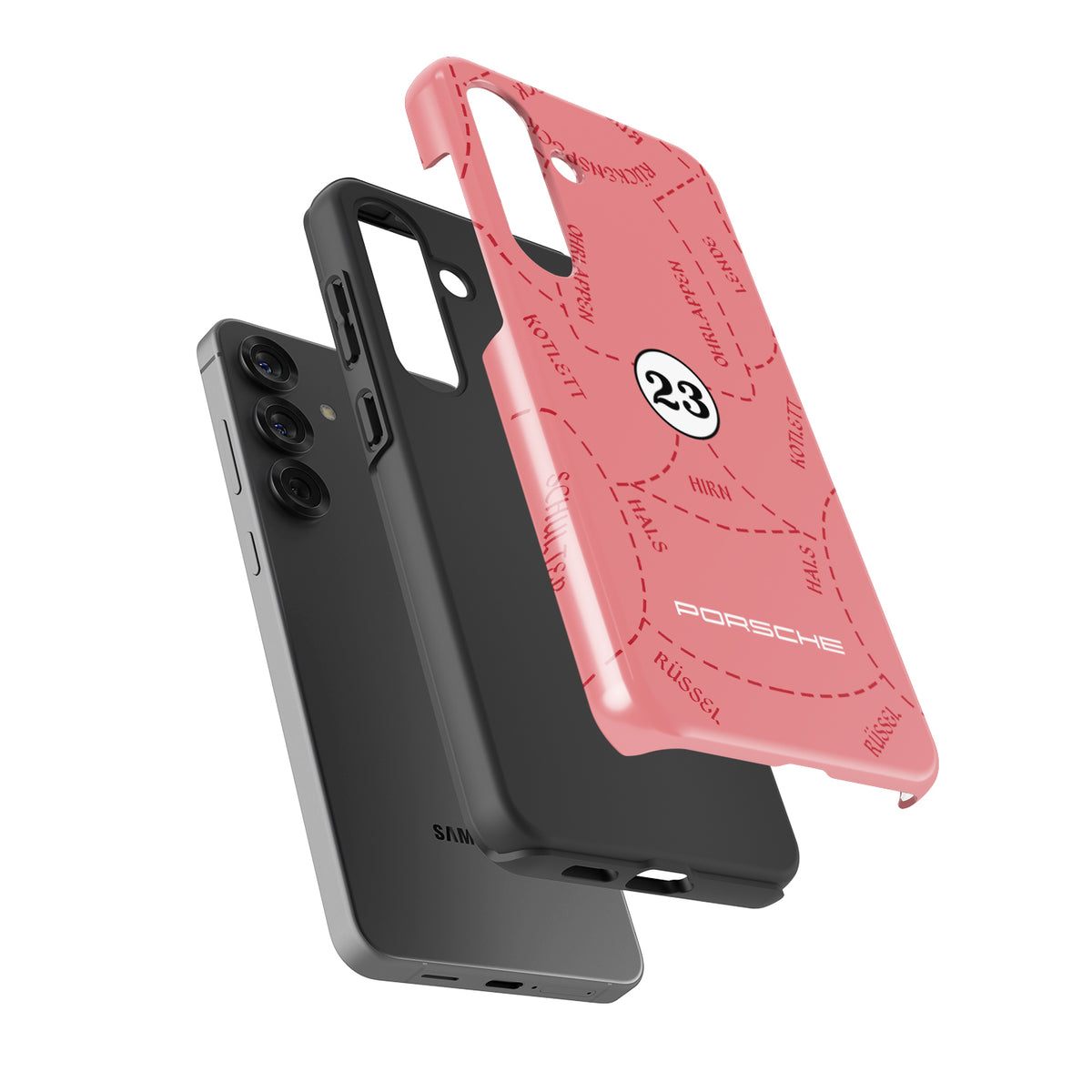 Porsche 911 RSR Pink Pig Phone Case: Iconic Motorsport Protection
